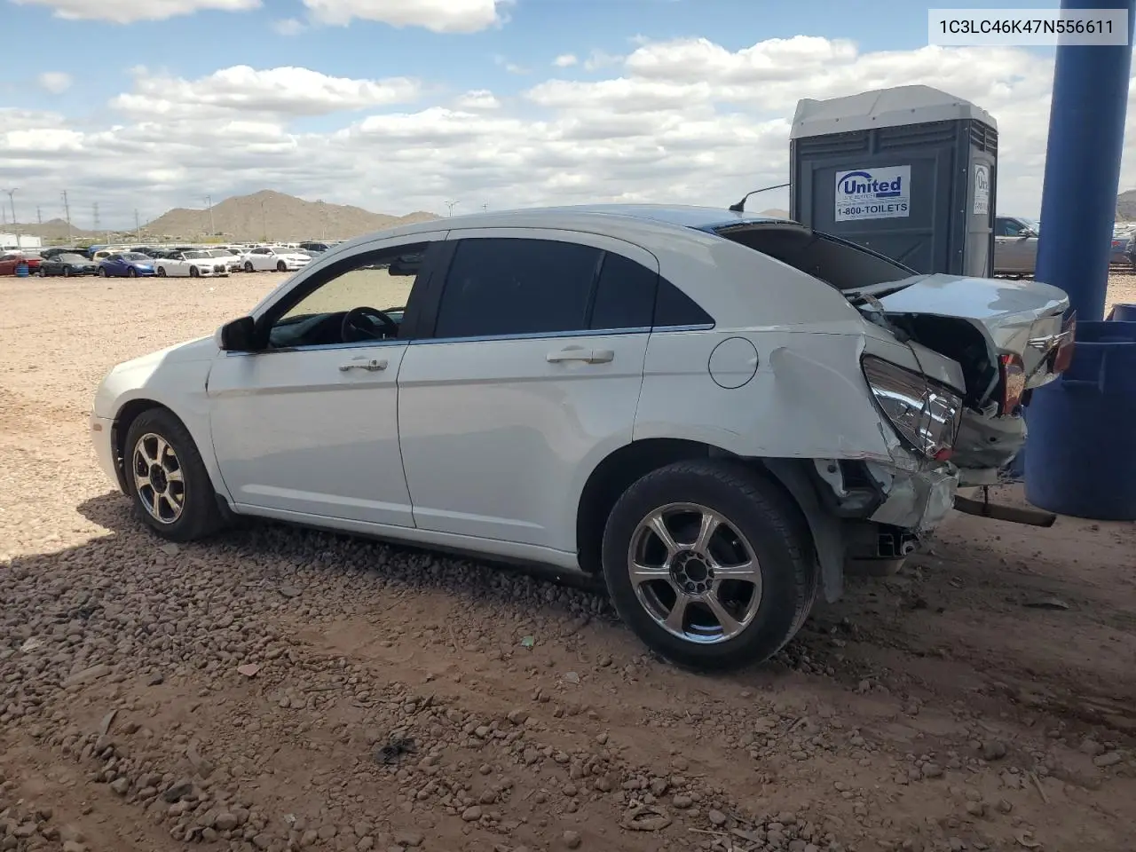 2007 Chrysler Sebring VIN: 1C3LC46K47N556611 Lot: 53664705