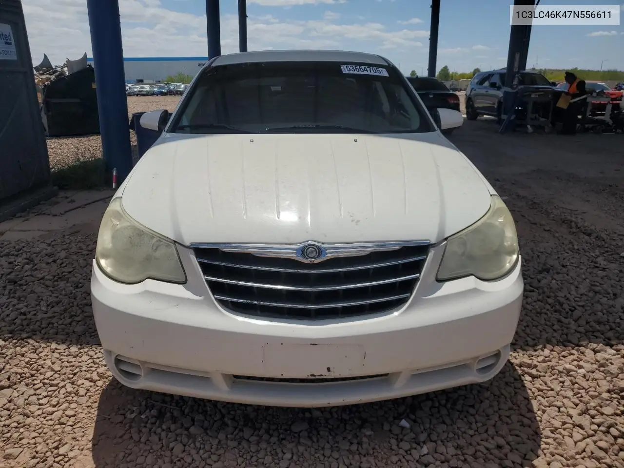 2007 Chrysler Sebring VIN: 1C3LC46K47N556611 Lot: 53664705
