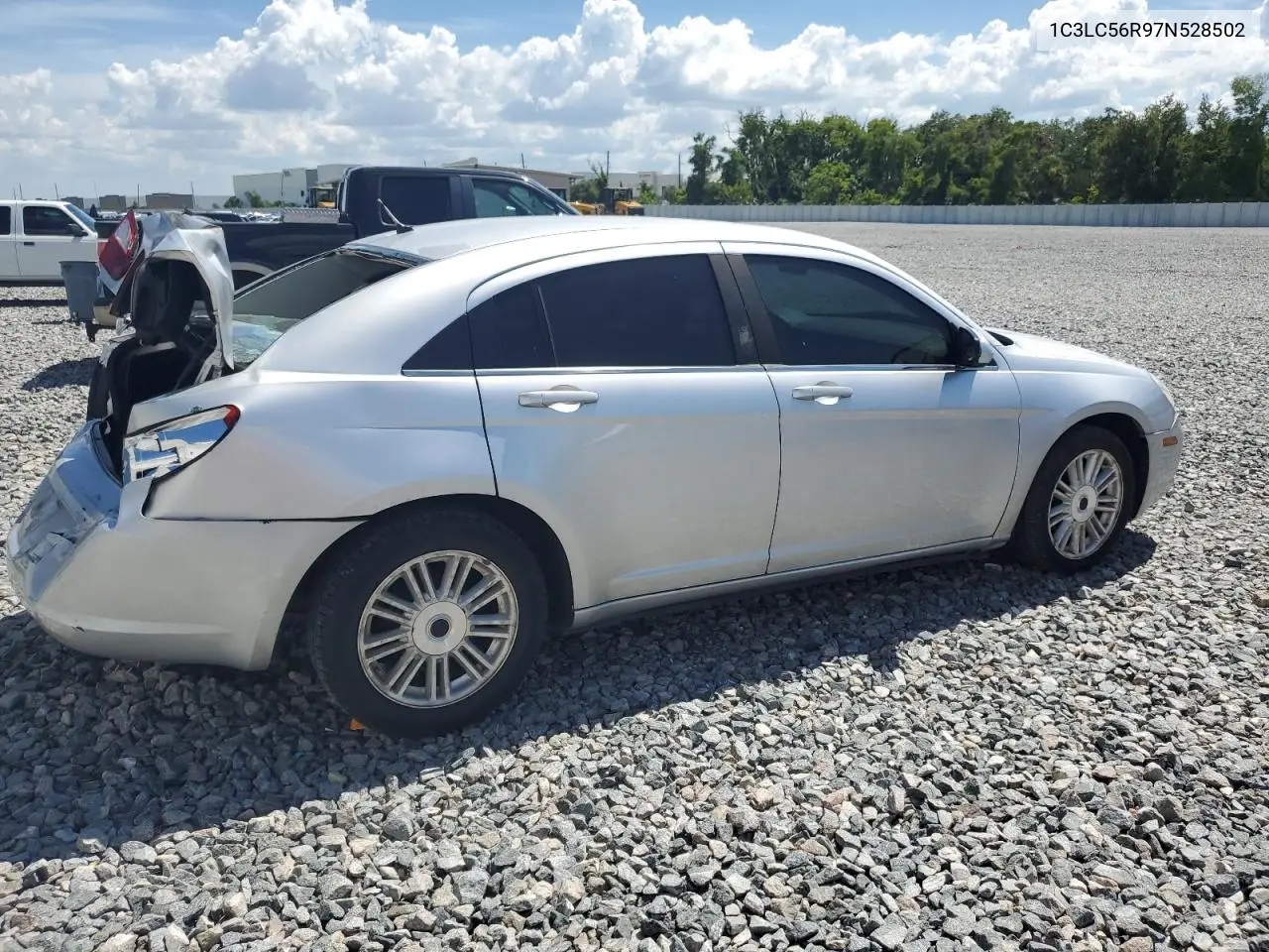 2007 Chrysler Sebring Touring VIN: 1C3LC56R97N528502 Lot: 61178885