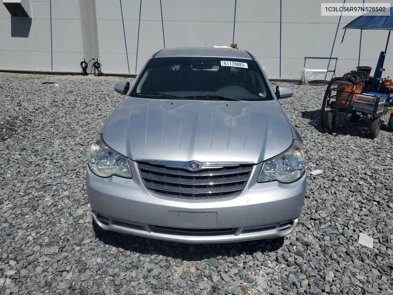 2007 Chrysler Sebring Touring VIN: 1C3LC56R97N528502 Lot: 61178885