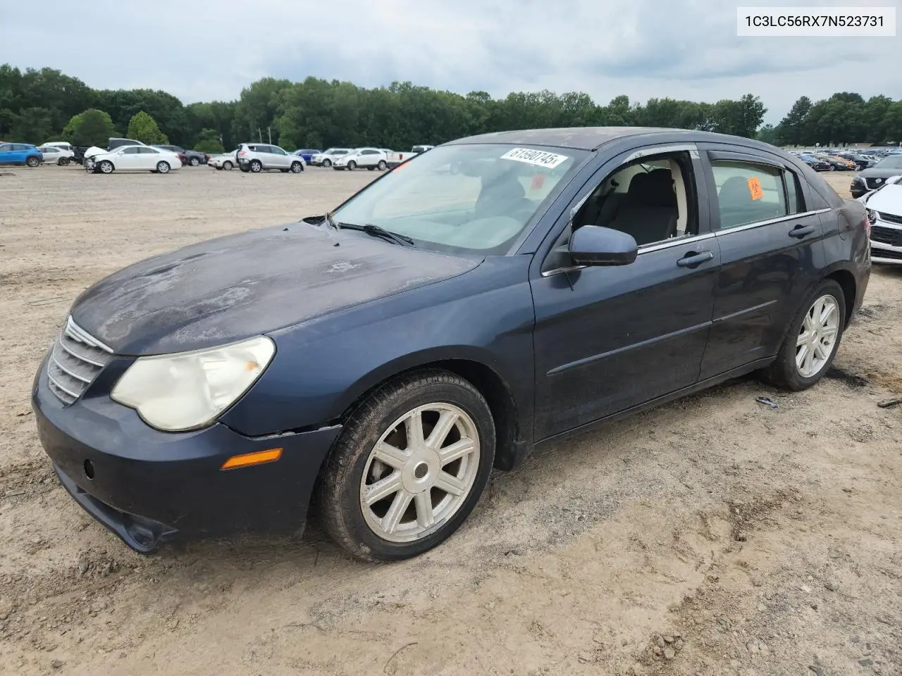 2007 Chrysler Sebring Touring VIN: 1C3LC56RX7N523731 Lot: 61590745