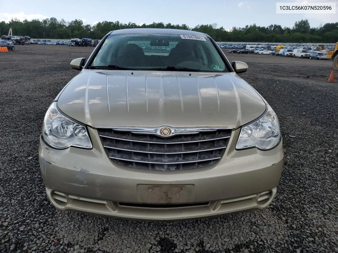 2007 Chrysler Sebring Touring VIN: 1C3LC56K07N520596 Lot: 61847805