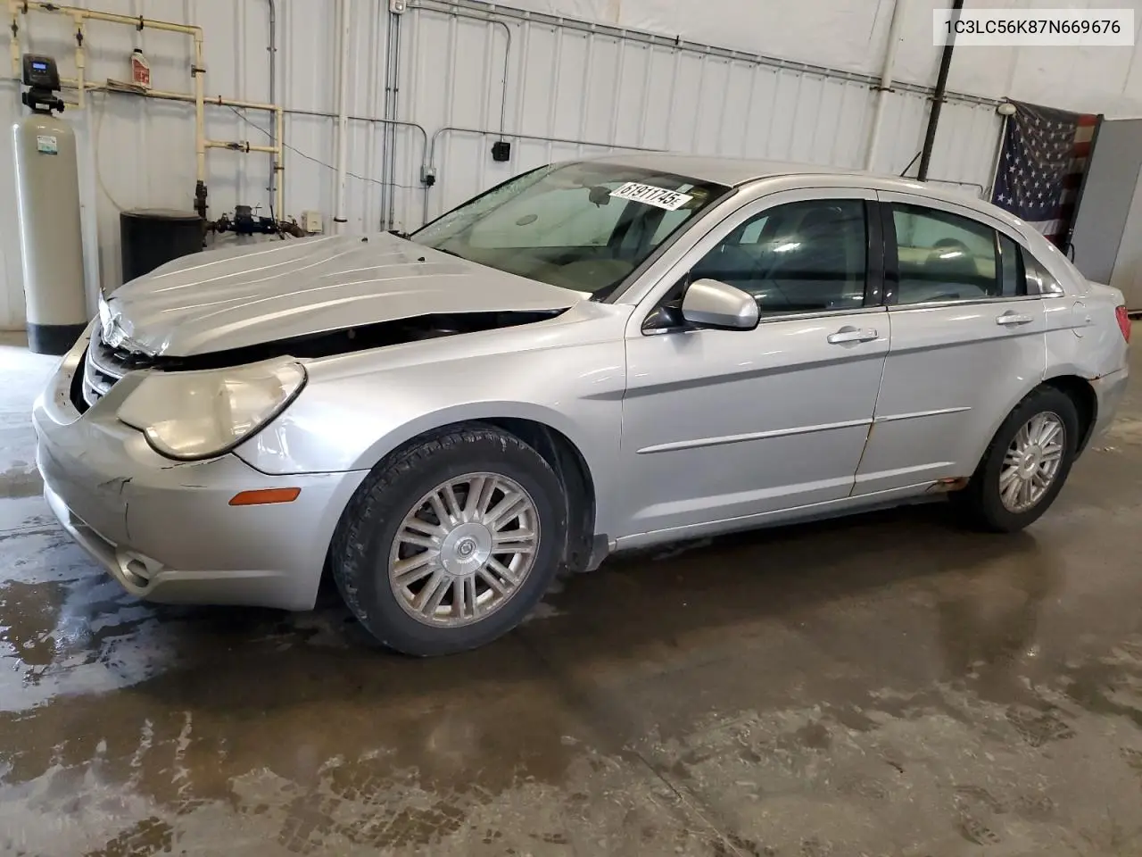 2007 Chrysler Sebring Touring VIN: 1C3LC56K87N669676 Lot: 61911745