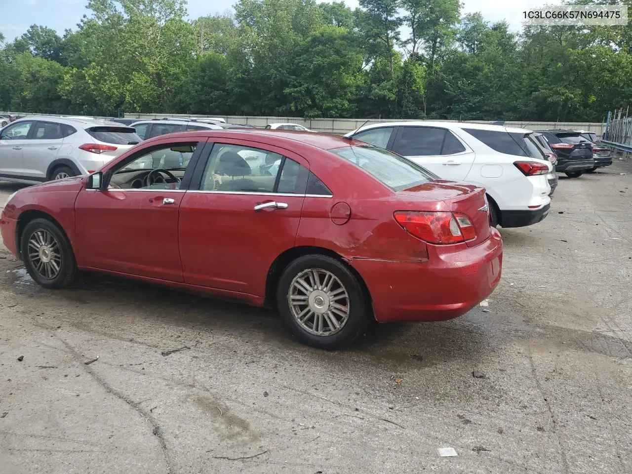 2007 Chrysler Sebring Limited VIN: 1C3LC66K57N694475 Lot: 62063945