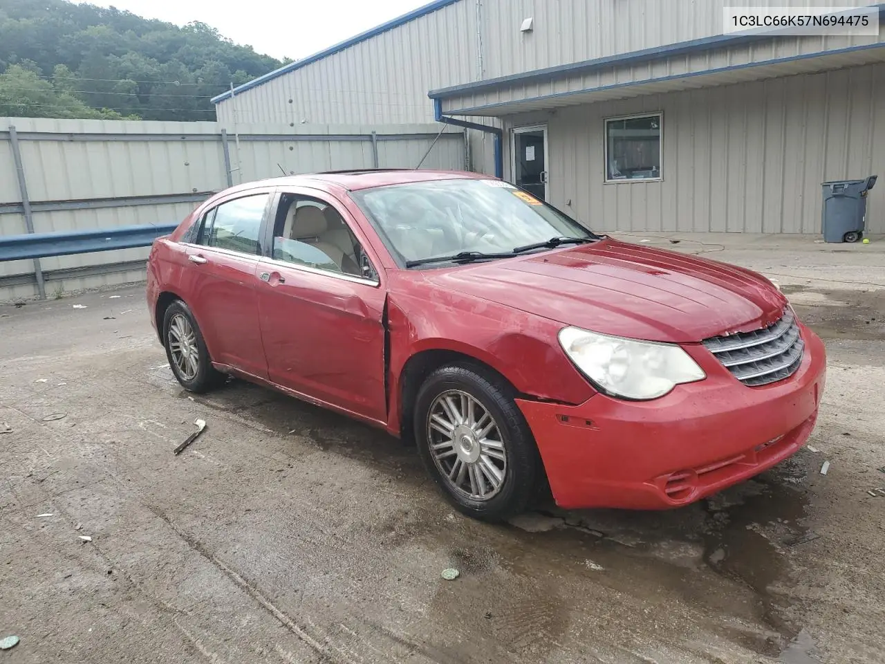 2007 Chrysler Sebring Limited VIN: 1C3LC66K57N694475 Lot: 62063945