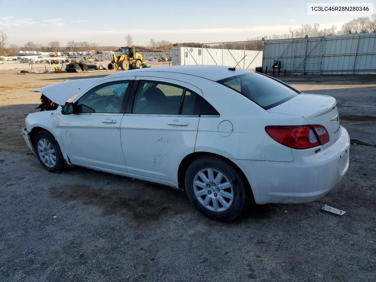 2008 Chrysler Sebring Lx VIN: 1C3LC46R28N280346 Lot: 43359885