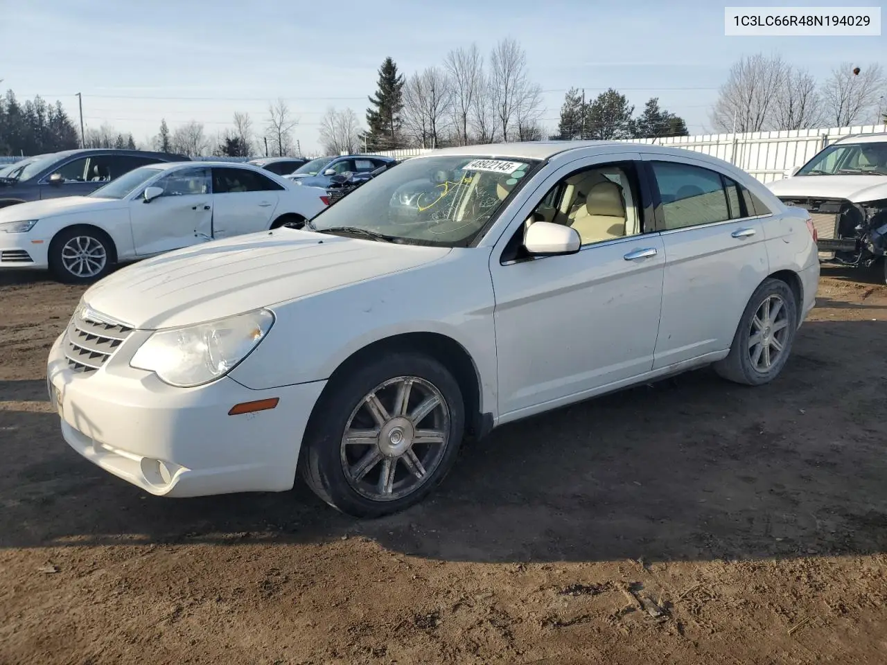 2008 Chrysler Sebring Limited VIN: 1C3LC66R48N194029 Lot: 48922145