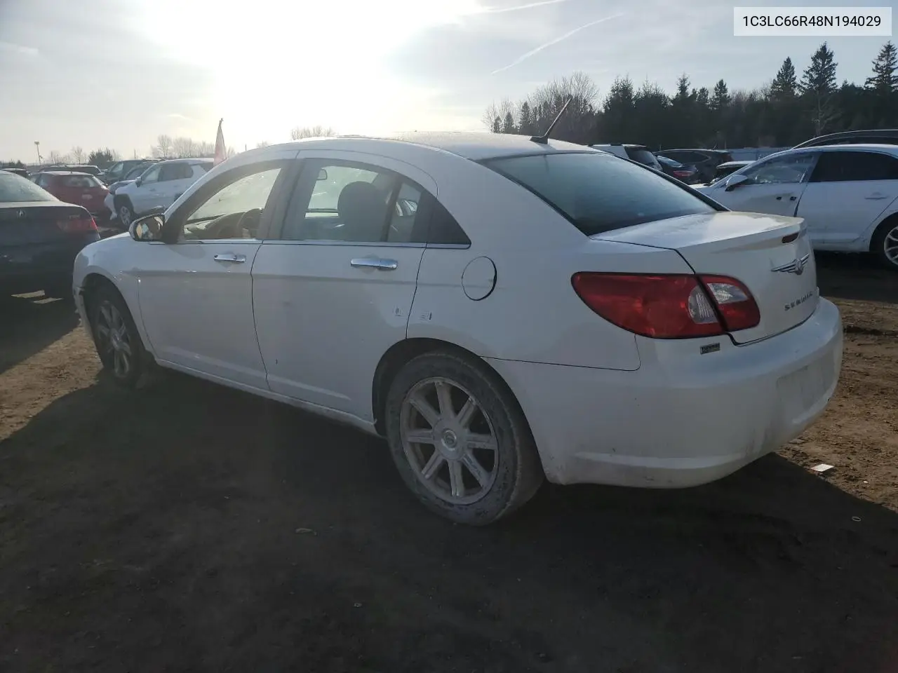2008 Chrysler Sebring Limited VIN: 1C3LC66R48N194029 Lot: 48922145