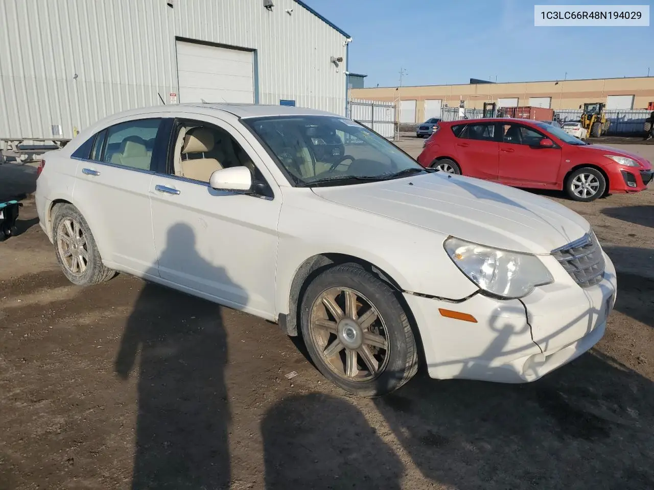 2008 Chrysler Sebring Limited VIN: 1C3LC66R48N194029 Lot: 48922145