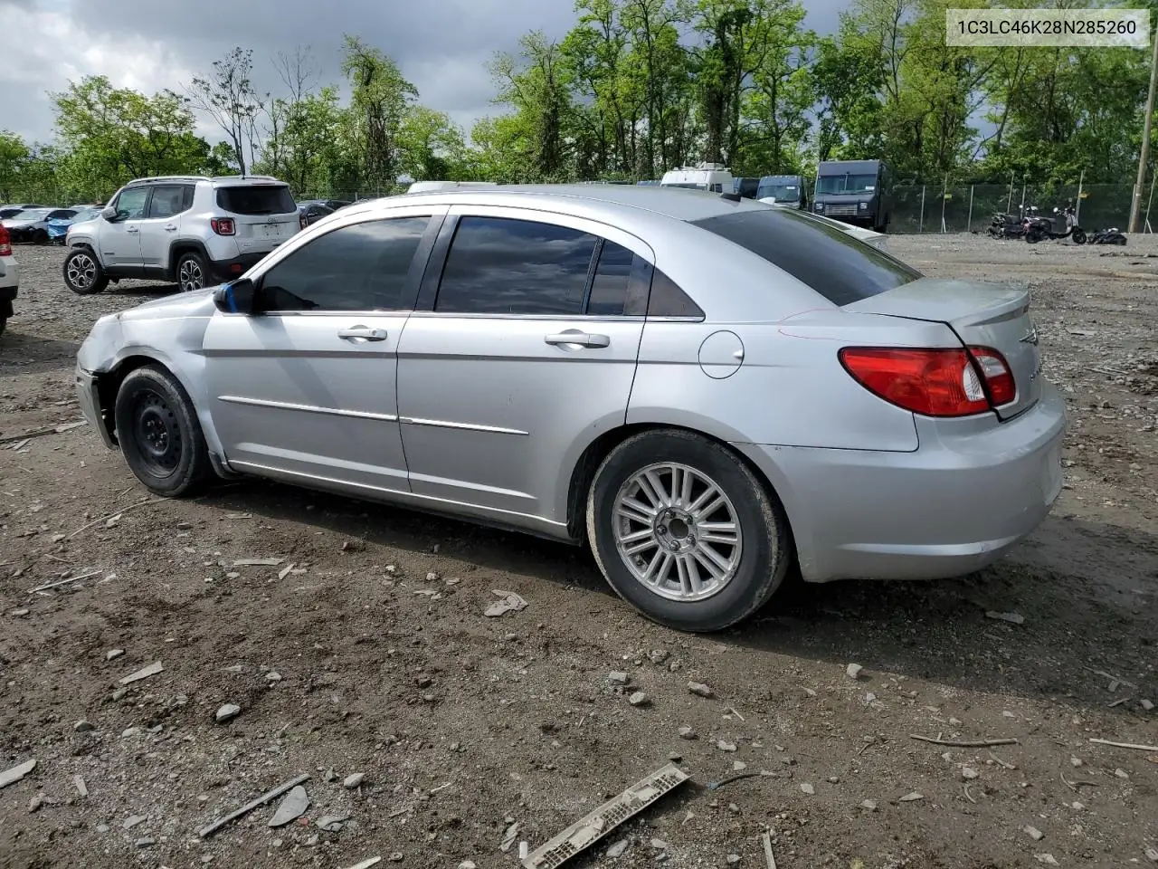 2008 Chrysler Sebring Lx VIN: 1C3LC46K28N285260 Lot: 55498305