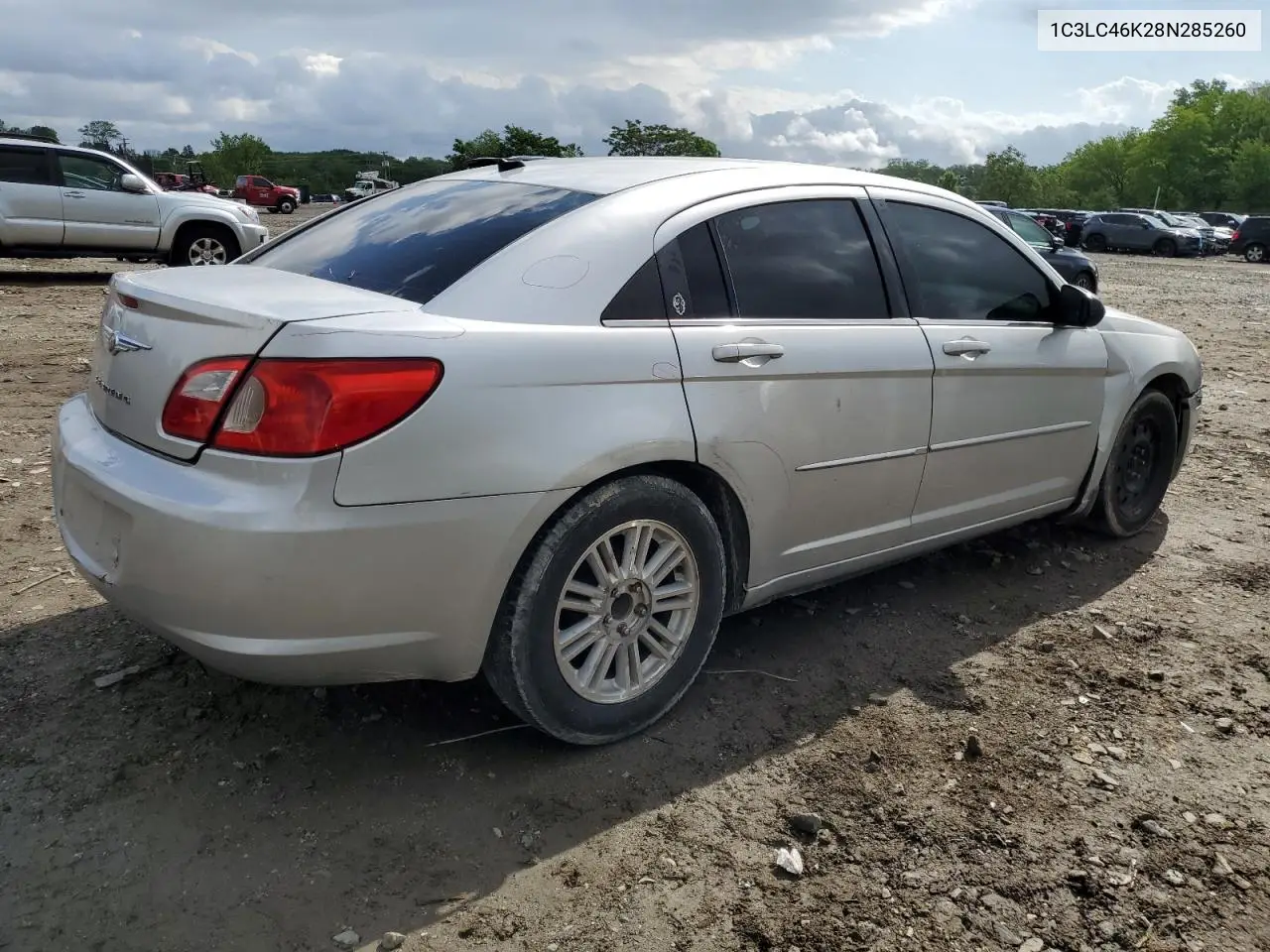 2008 Chrysler Sebring Lx VIN: 1C3LC46K28N285260 Lot: 55498305