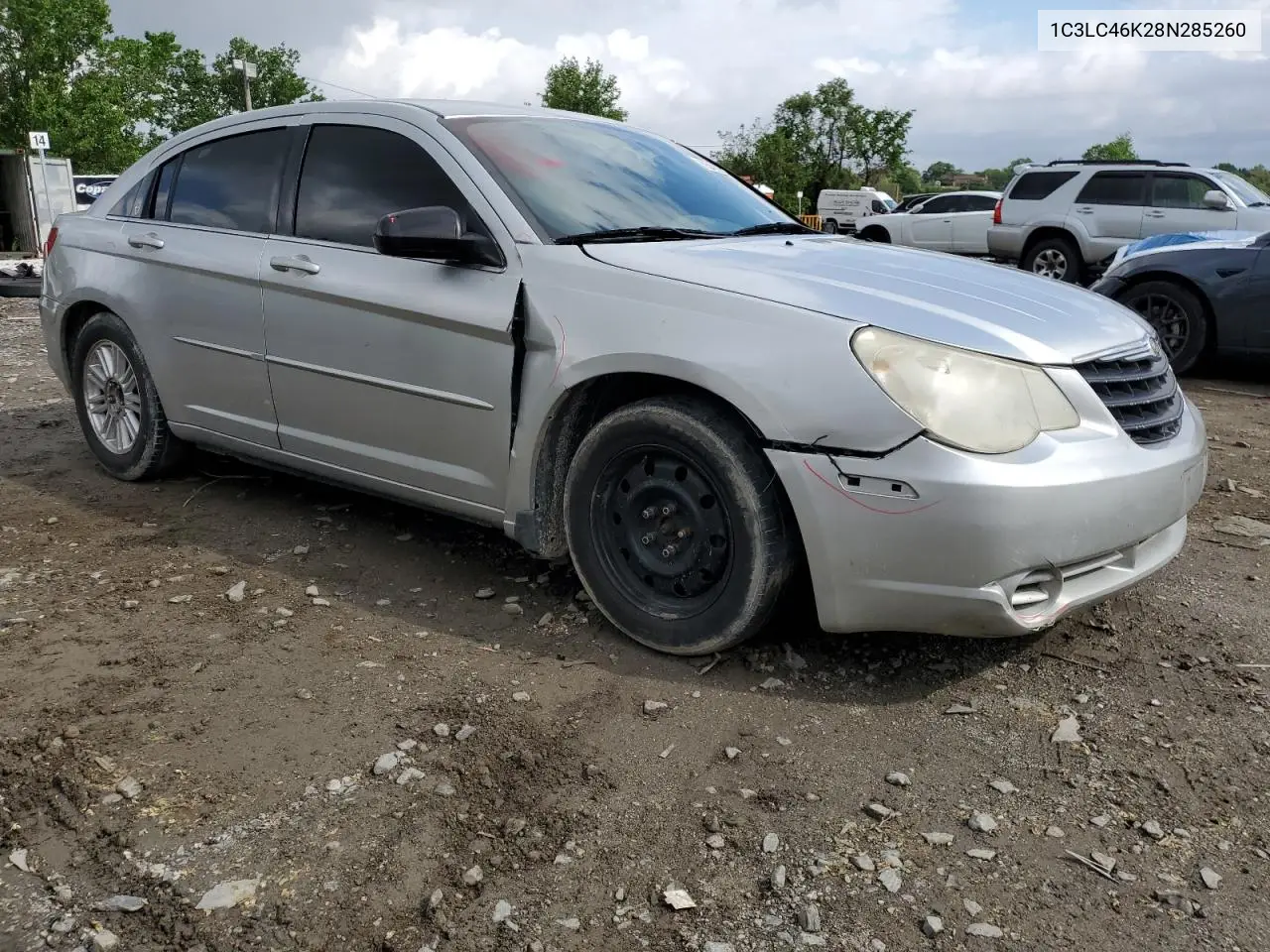 2008 Chrysler Sebring Lx VIN: 1C3LC46K28N285260 Lot: 55498305