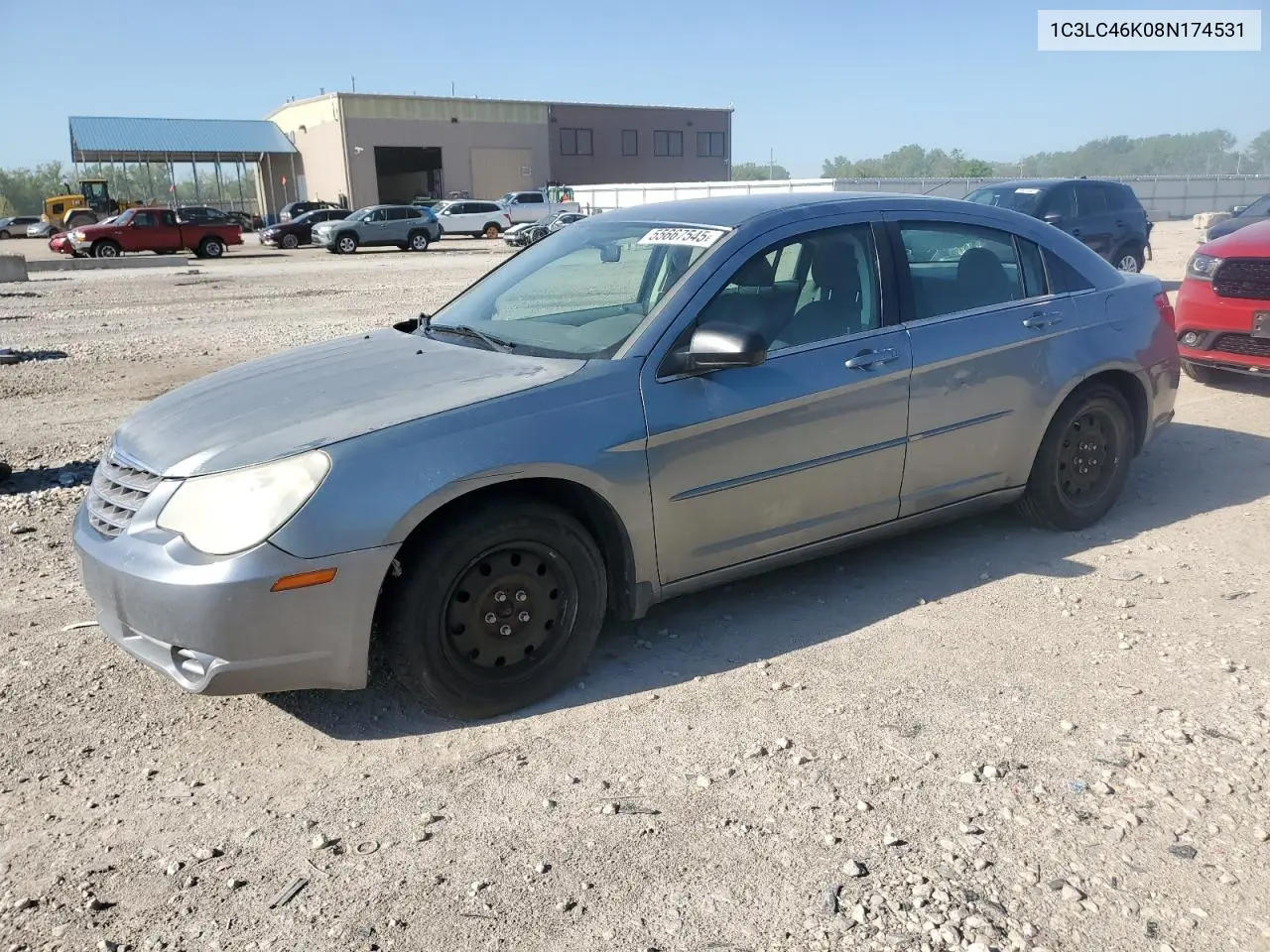 2008 Chrysler Sebring Lx VIN: 1C3LC46K08N174531 Lot: 55667545