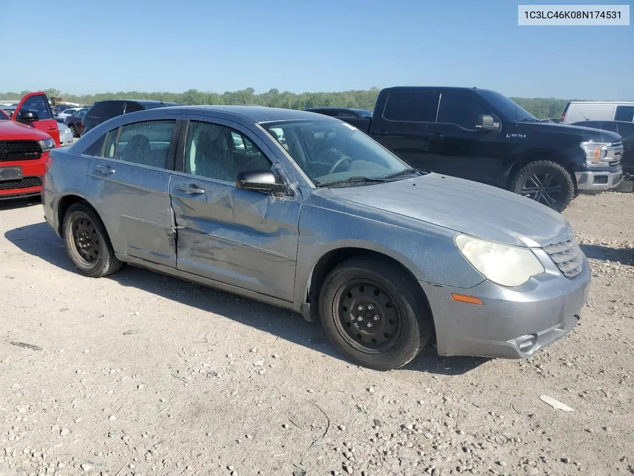 2008 Chrysler Sebring Lx VIN: 1C3LC46K08N174531 Lot: 55667545