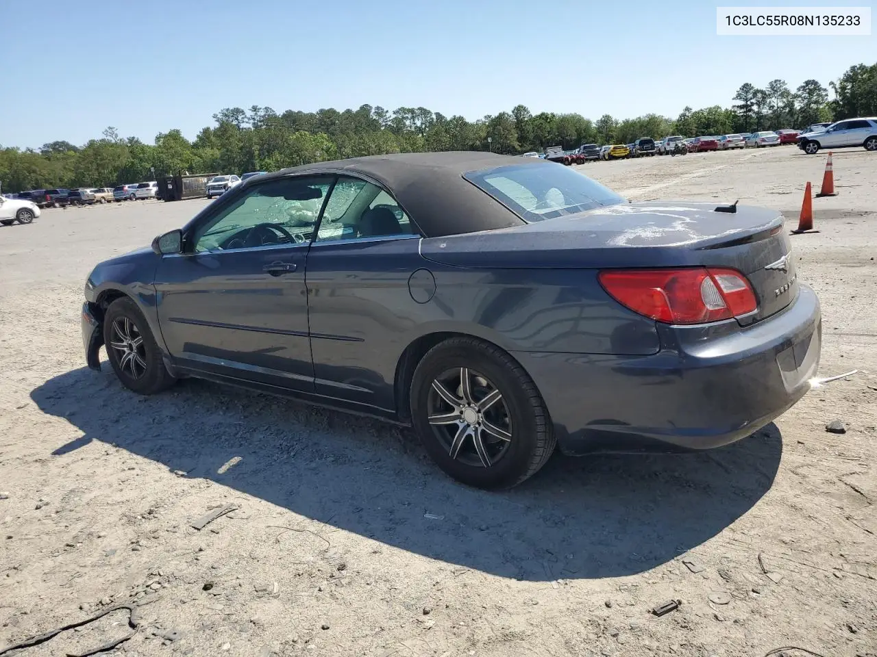 2008 Chrysler Sebring Touring VIN: 1C3LC55R08N135233 Lot: 55795785