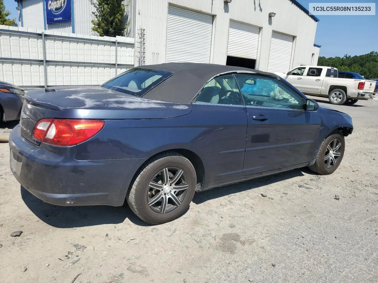 2008 Chrysler Sebring Touring VIN: 1C3LC55R08N135233 Lot: 55795785