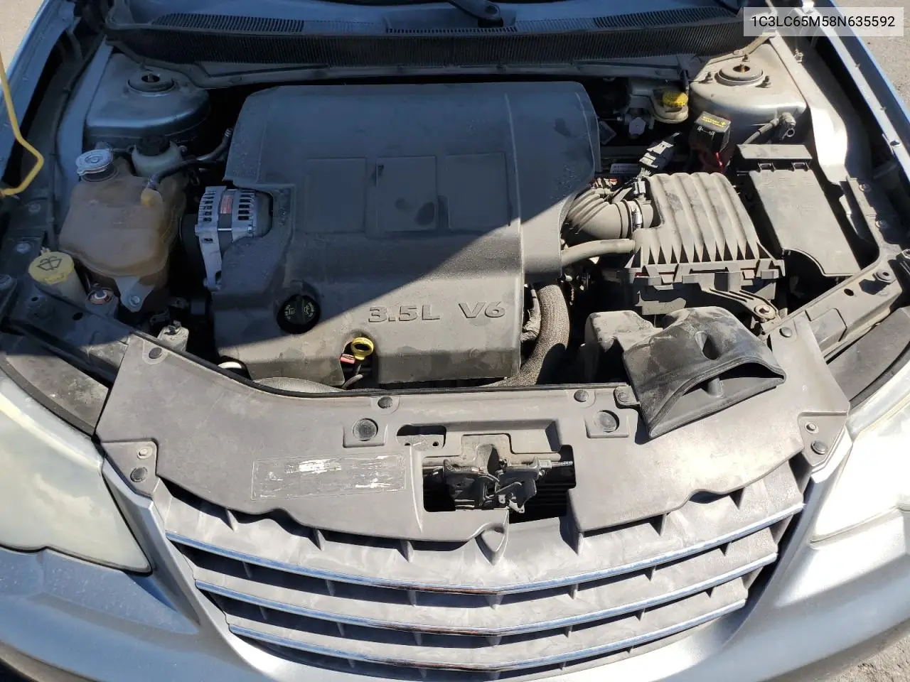 2008 Chrysler Sebring Limited VIN: 1C3LC65M58N635592 Lot: 56356165