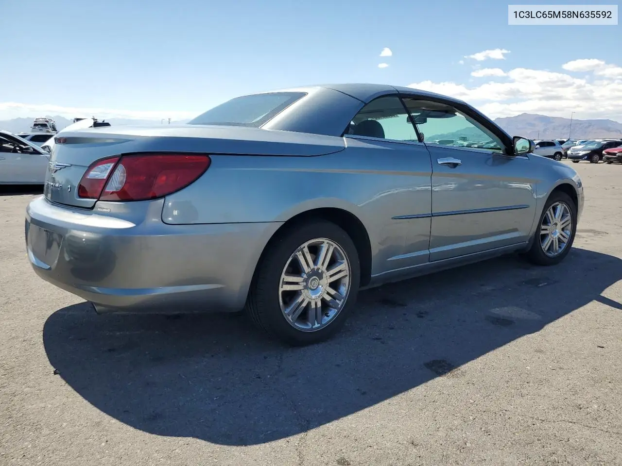 2008 Chrysler Sebring Limited VIN: 1C3LC65M58N635592 Lot: 56356165