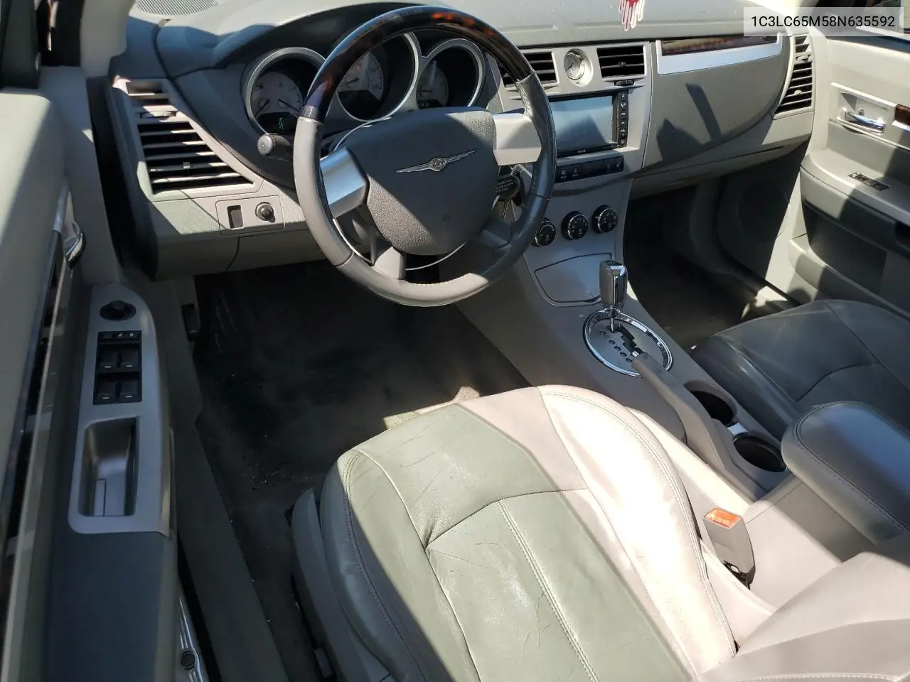 2008 Chrysler Sebring Limited VIN: 1C3LC65M58N635592 Lot: 56356165