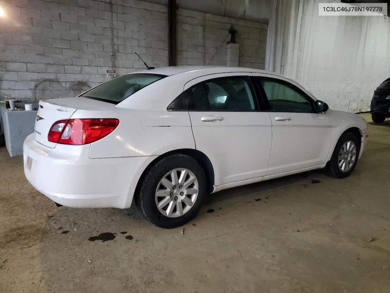 2008 Chrysler Sebring Lx VIN: 1C3LC46J78N197778 Lot: 56475565