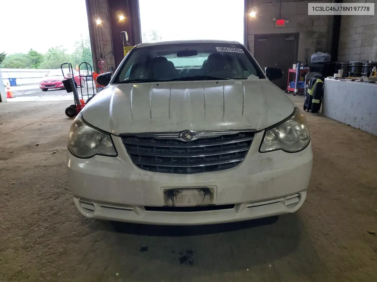 2008 Chrysler Sebring Lx VIN: 1C3LC46J78N197778 Lot: 56475565
