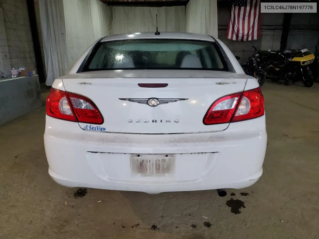 2008 Chrysler Sebring Lx VIN: 1C3LC46J78N197778 Lot: 56475565