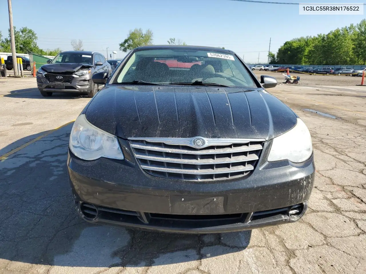 2008 Chrysler Sebring Touring VIN: 1C3LC55R38N176522 Lot: 57062395