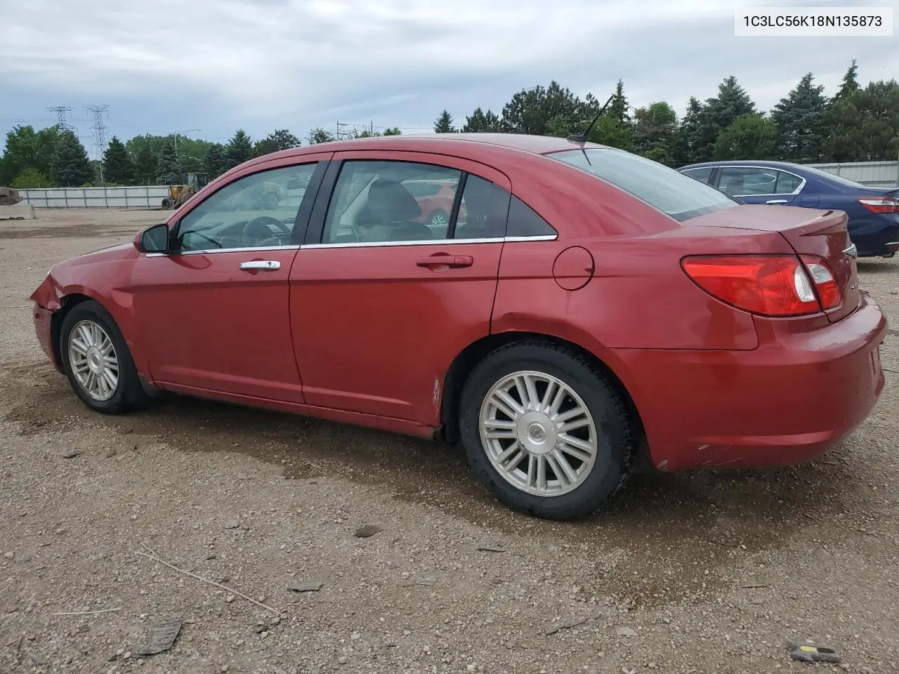 2008 Chrysler Sebring Touring VIN: 1C3LC56K18N135873 Lot: 58252255