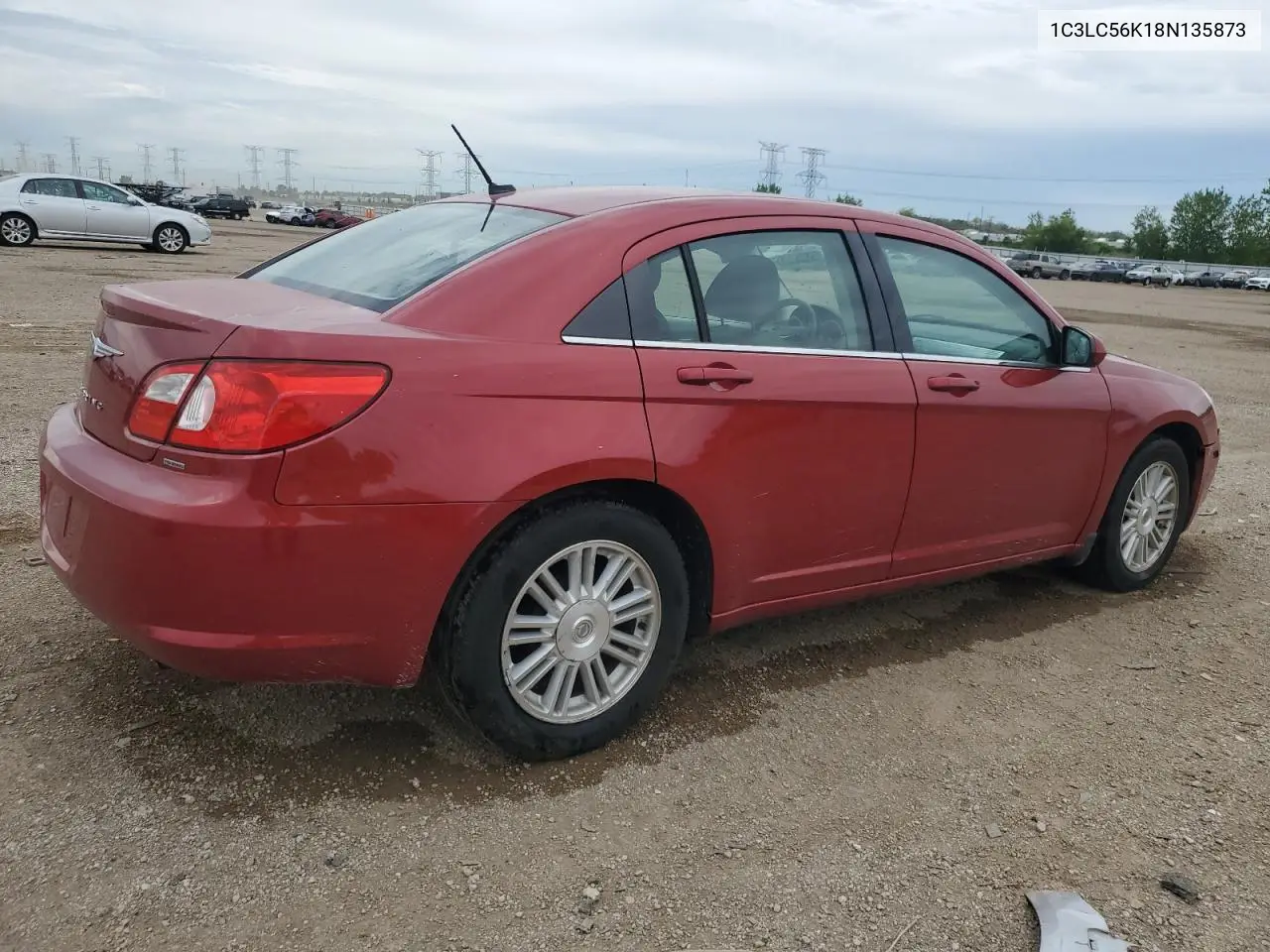 2008 Chrysler Sebring Touring VIN: 1C3LC56K18N135873 Lot: 58252255