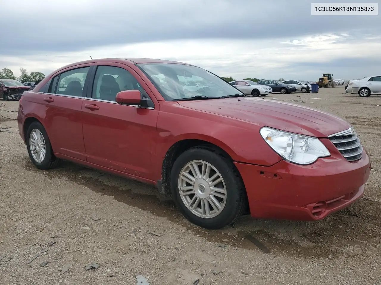 2008 Chrysler Sebring Touring VIN: 1C3LC56K18N135873 Lot: 58252255