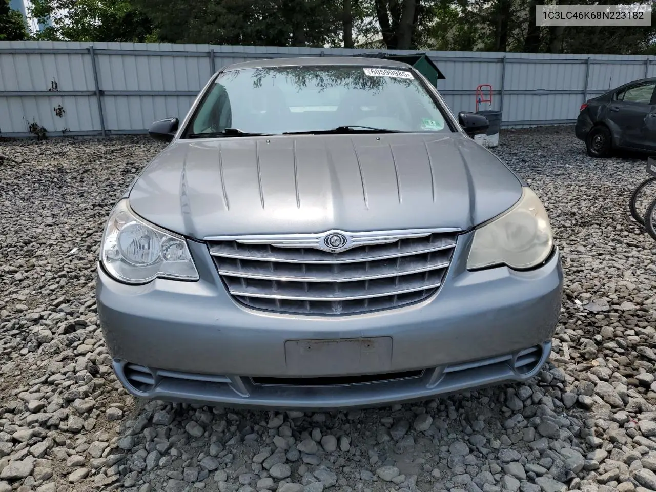 2008 Chrysler Sebring Lx VIN: 1C3LC46K68N223182 Lot: 60599985