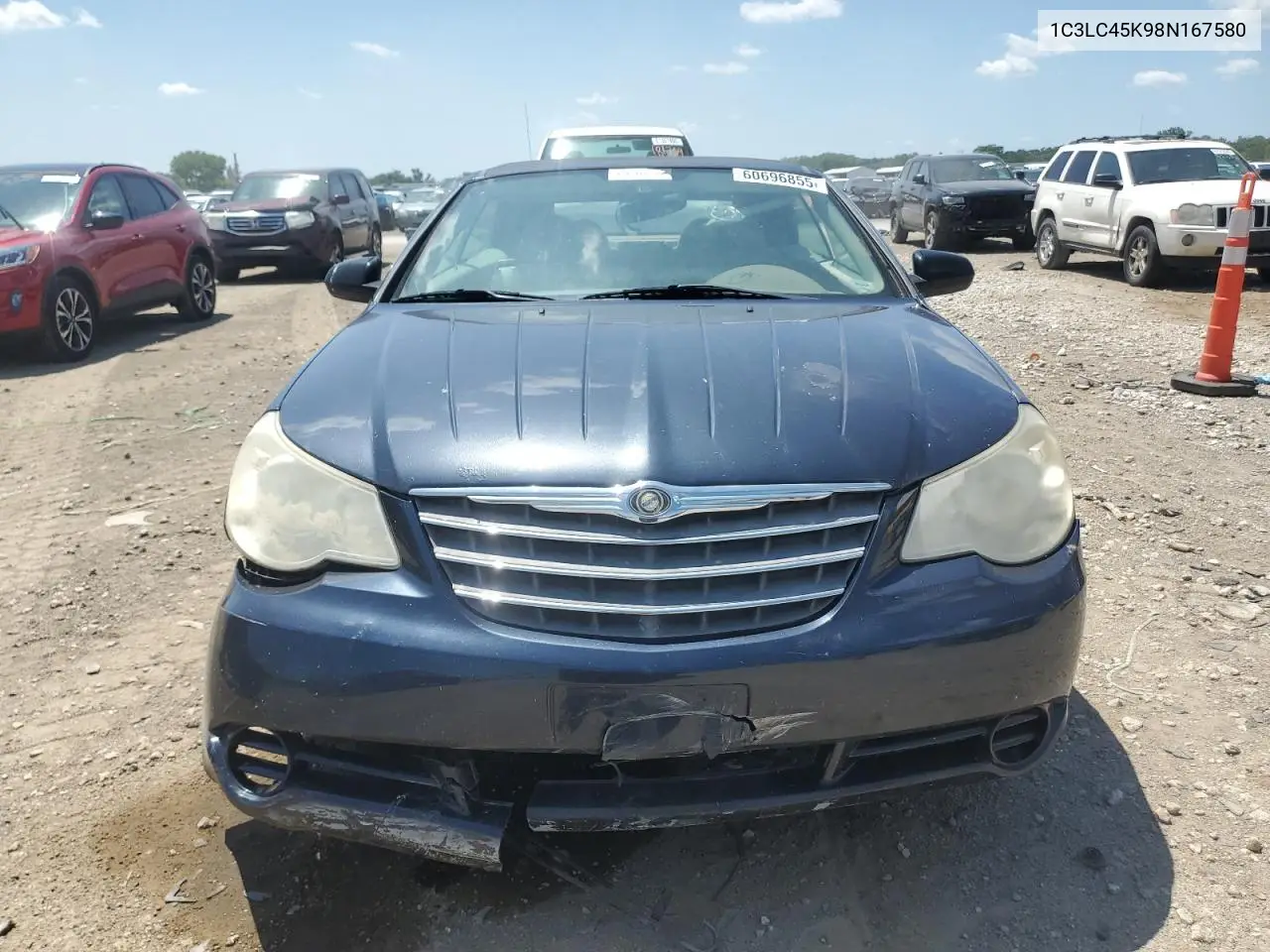 2008 Chrysler Sebring VIN: 1C3LC45K98N167580 Lot: 60696855