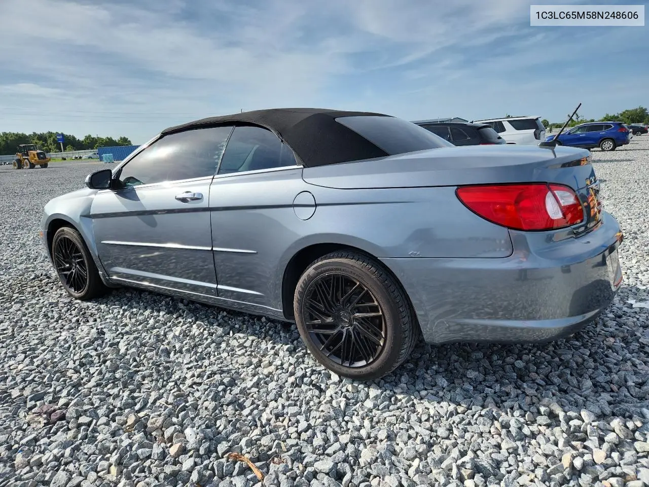2008 Chrysler Sebring Limited VIN: 1C3LC65M58N248606 Lot: 60813875
