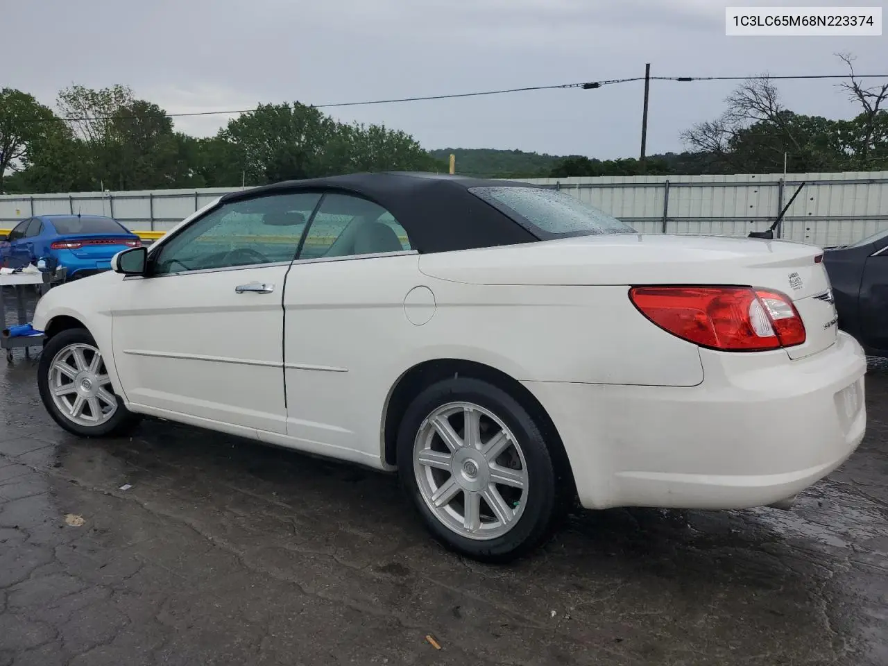 2008 Chrysler Sebring Limited VIN: 1C3LC65M68N223374 Lot: 60911895
