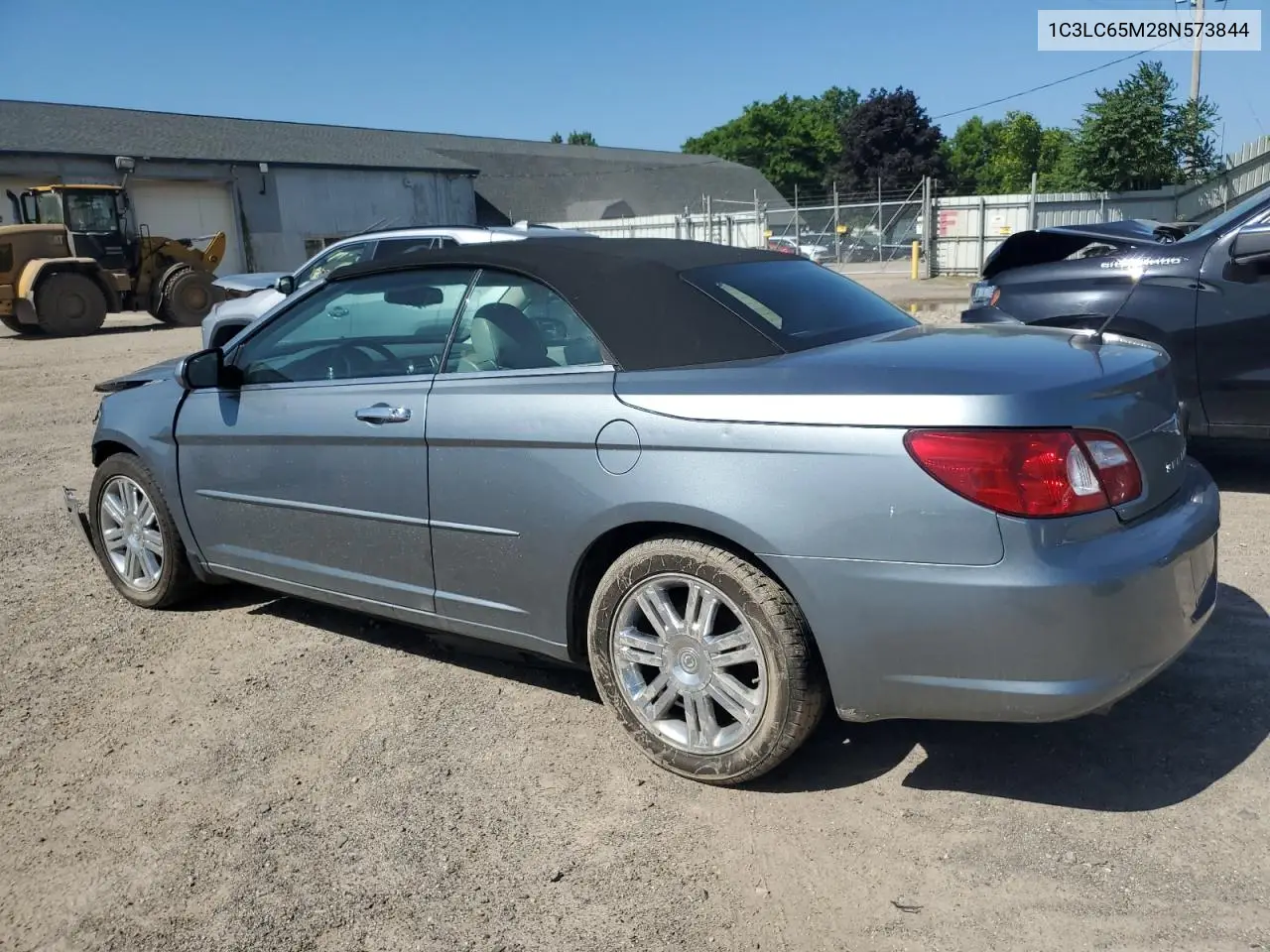 2008 Chrysler Sebring Limited VIN: 1C3LC65M28N573844 Lot: 61181415
