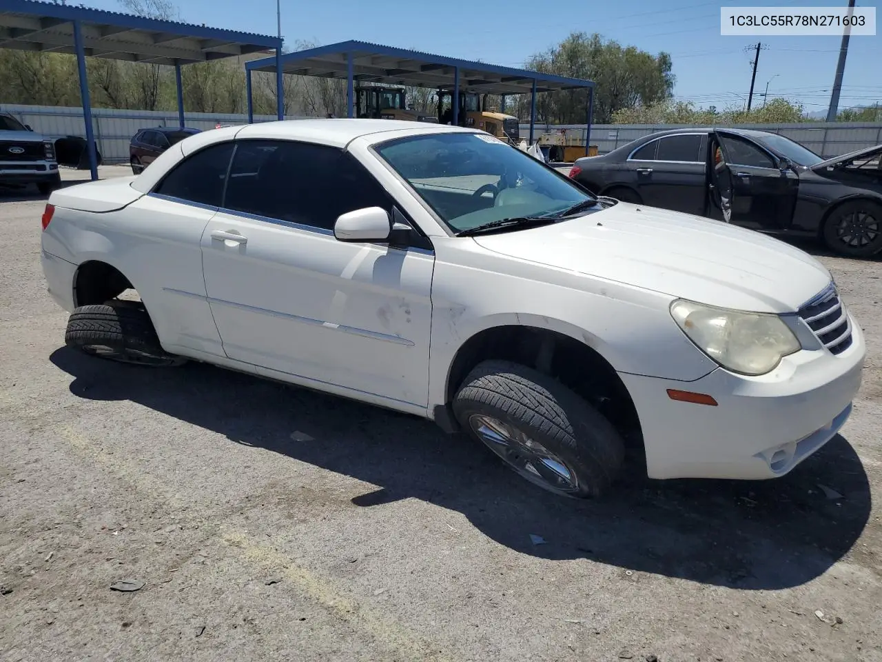 2008 Chrysler Sebring Touring VIN: 1C3LC55R78N271603 Lot: 61379975