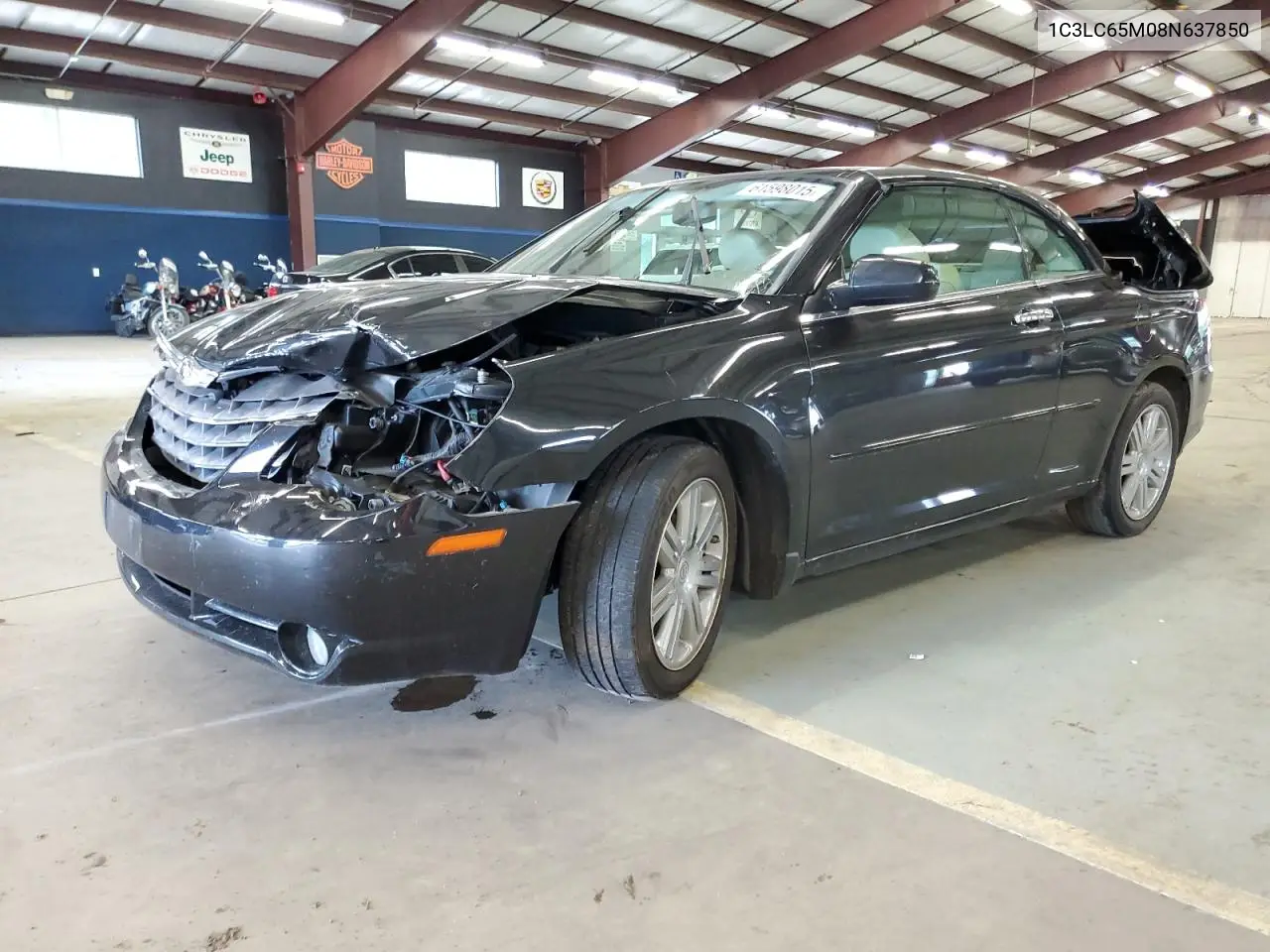 2008 Chrysler Sebring Limited VIN: 1C3LC65M08N637850 Lot: 61598015