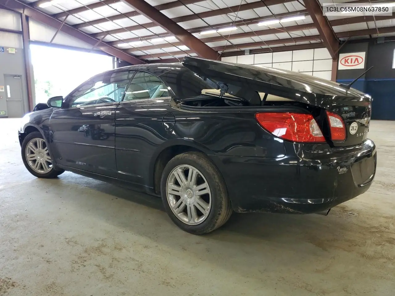 2008 Chrysler Sebring Limited VIN: 1C3LC65M08N637850 Lot: 61598015