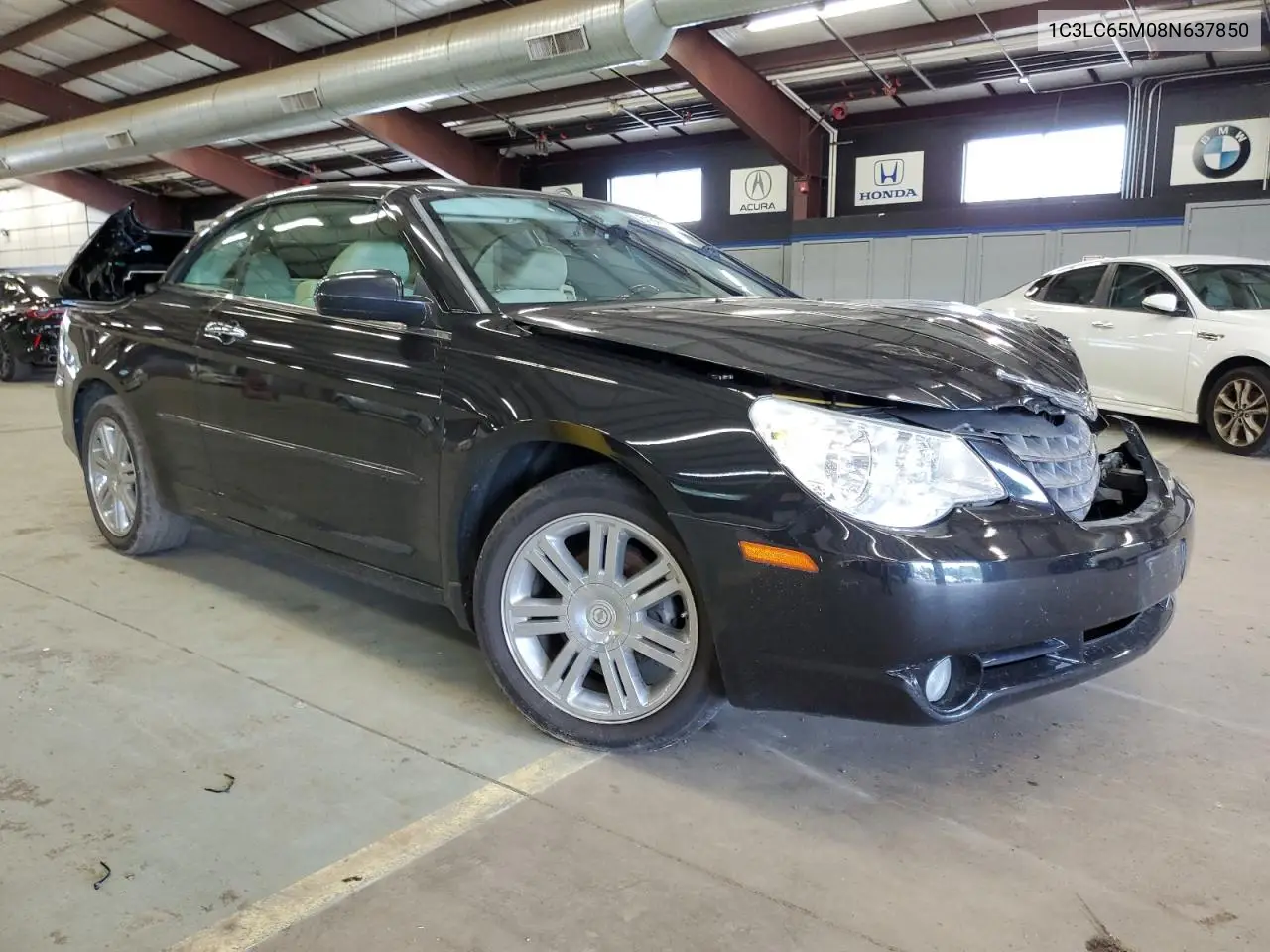 2008 Chrysler Sebring Limited VIN: 1C3LC65M08N637850 Lot: 61598015