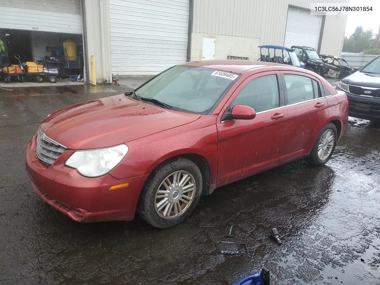 2008 Chrysler Sebring Touring VIN: 1C3LC56J78N301854 Lot: 61609485