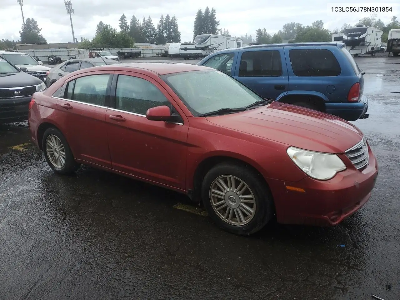 2008 Chrysler Sebring Touring VIN: 1C3LC56J78N301854 Lot: 61609485