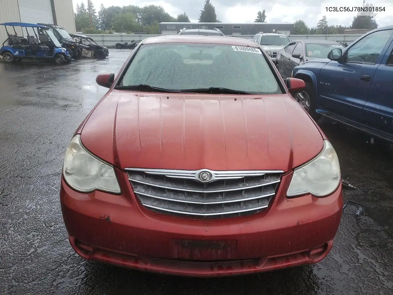 2008 Chrysler Sebring Touring VIN: 1C3LC56J78N301854 Lot: 61609485