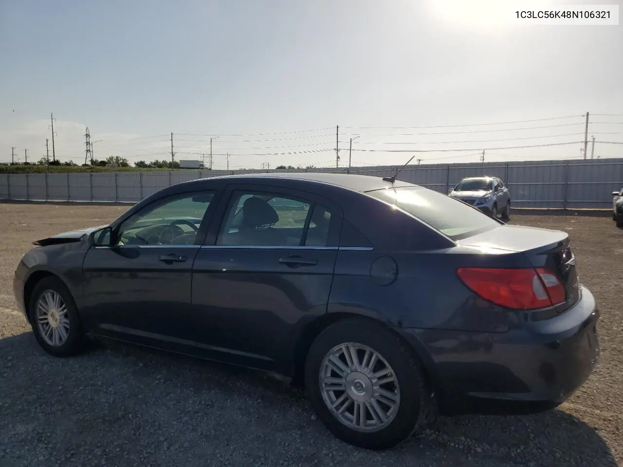 2008 Chrysler Sebring Touring VIN: 1C3LC56K48N106321 Lot: 61764205