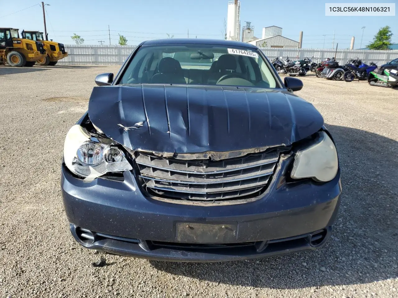 2008 Chrysler Sebring Touring VIN: 1C3LC56K48N106321 Lot: 61764205
