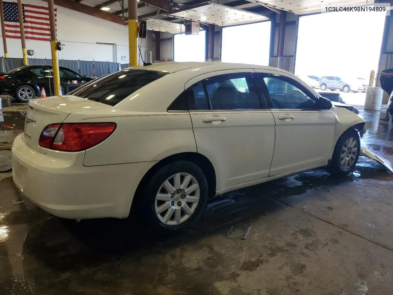 2008 Chrysler Sebring Lx VIN: 1C3LC46K98N194809 Lot: 62084735