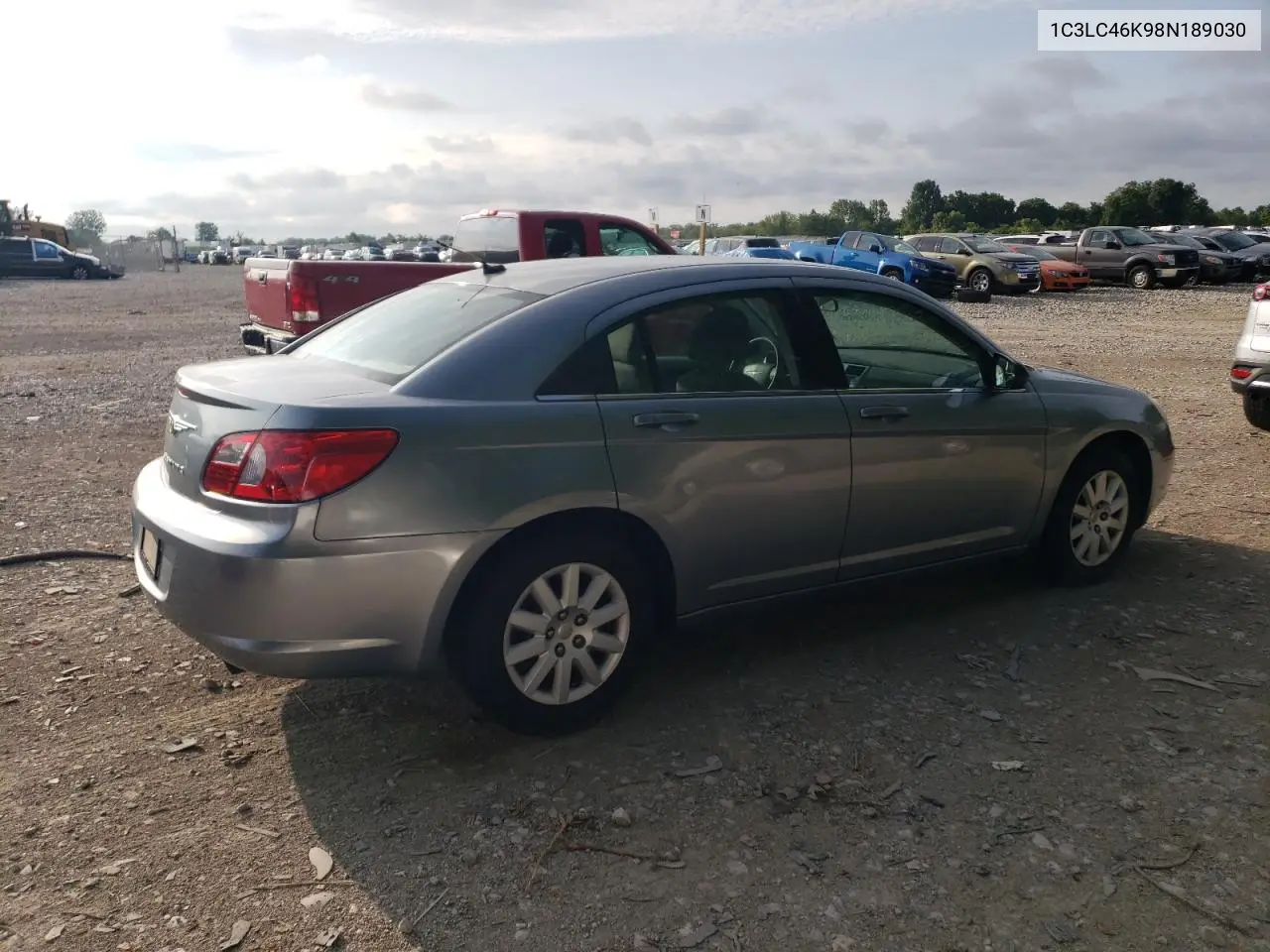 2008 Chrysler Sebring Lx VIN: 1C3LC46K98N189030 Lot: 62118845