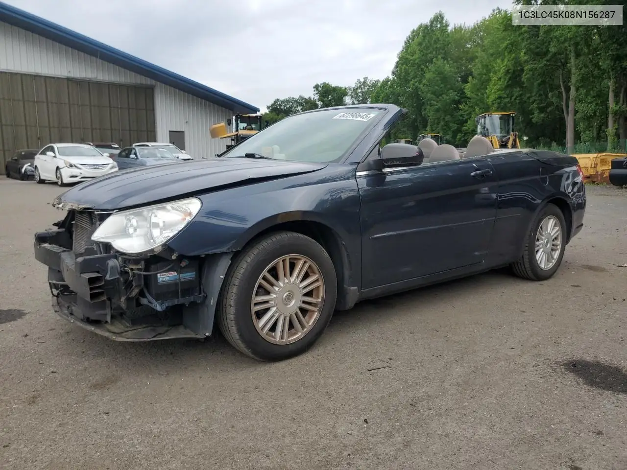 2008 Chrysler Sebring VIN: 1C3LC45K08N156287 Lot: 62298645