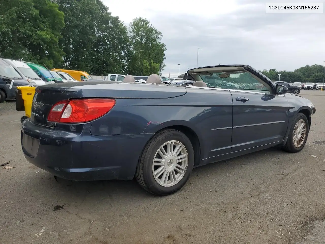2008 Chrysler Sebring VIN: 1C3LC45K08N156287 Lot: 62298645