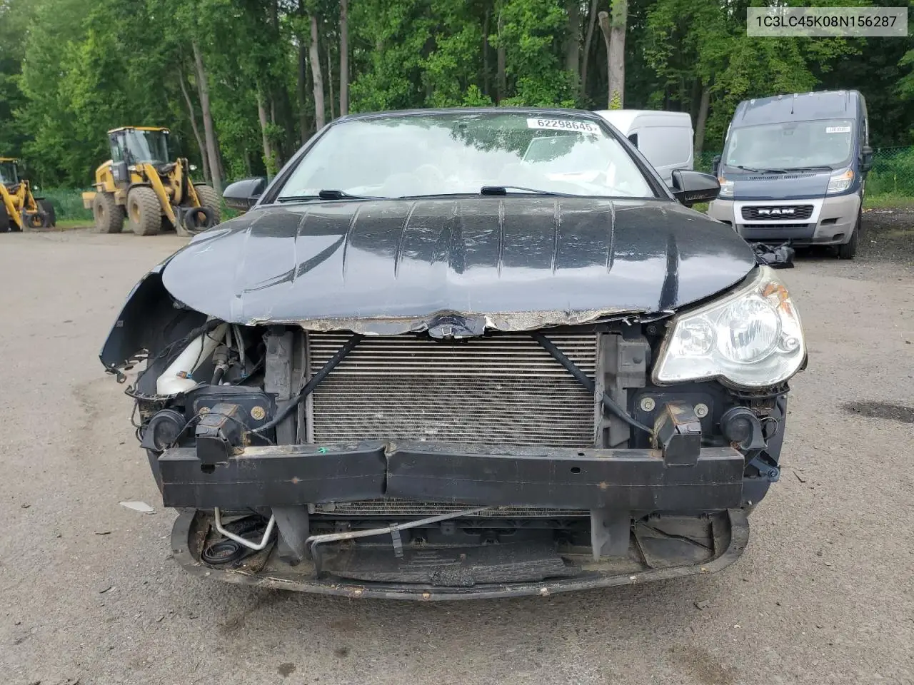 2008 Chrysler Sebring VIN: 1C3LC45K08N156287 Lot: 62298645