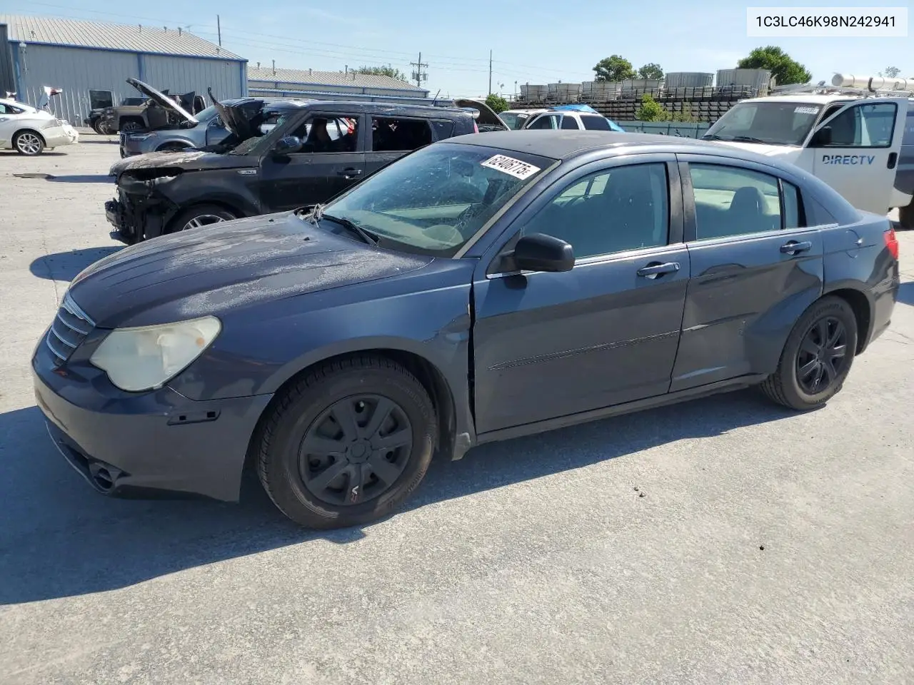 2008 Chrysler Sebring Lx VIN: 1C3LC46K98N242941 Lot: 62406775